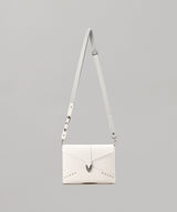 Leather Shoulder Pouch Wide-TOGA PULLA-Forget-me-nots Online Store