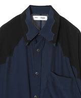 Western Long Shirt Dress-TOGA PULLA-Forget-me-nots Online Store