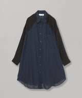 Western Long Shirt Dress-TOGA PULLA-Forget-me-nots Online Store