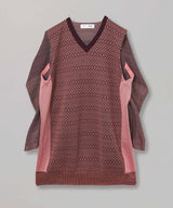 Logo Knit Vest-TOGA PULLA-Forget-me-nots Online Store