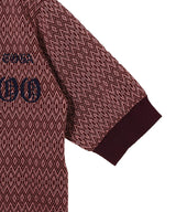 Logo Knit Polo Shirt-TOGA PULLA-Forget-me-nots Online Store