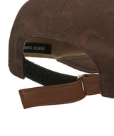 Moon Jacquard Twill Baseball Cap-Marine Serre-Forget-me-nots Online Store