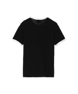 Signature Contrast T-Shirt-courrèges-Forget-me-nots Online Store