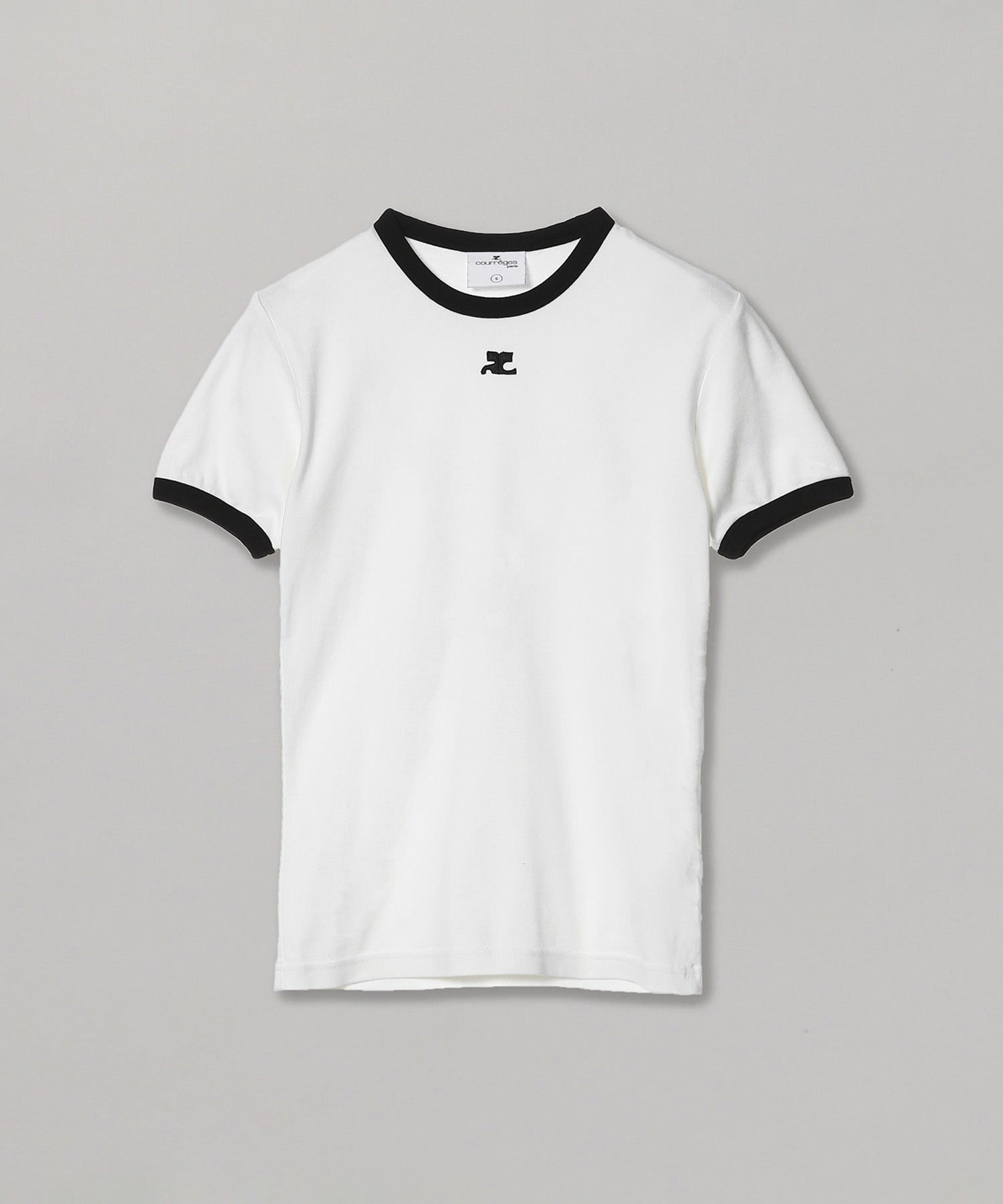 クレージュ(courrèges)｜Signature Contrast T-Shirt ｜Forget