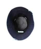 Cotton Hemp Denim Bucket Hat-KIJIMA TAKAYUKI-Forget-me-nots Online Store