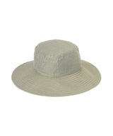 Linen Rayon Wide Brim Bucket Hat-KIJIMA TAKAYUKI-Forget-me-nots Online Store
