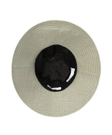 Linen Rayon Wide Brim Bucket Hat-KIJIMA TAKAYUKI-Forget-me-nots Online Store
