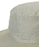 Linen Rayon Wide Brim Bucket Hat-KIJIMA TAKAYUKI-Forget-me-nots Online Store