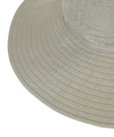 Linen Rayon Wide Brim Bucket Hat-KIJIMA TAKAYUKI-Forget-me-nots Online Store
