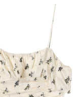 Printed Satin Slip Top-GANNI-Forget-me-nots Online Store