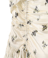 Printed Satin Slip Top-GANNI-Forget-me-nots Online Store