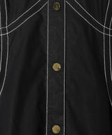 Cotton Poplin Long Shirt Dress-GANNI-Forget-me-nots Online Store