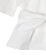 Washed Stretch Cotton Tie Strap Blouse-GANNI-Forget-me-nots Online Store