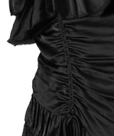 Solid Satin Slip Top-GANNI-Forget-me-nots Online Store