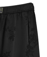 Fluid Satin Jacquard Elasticated Pants-GANNI-Forget-me-nots Online Store