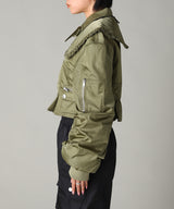 Duchesse Nylon Fitted Jacket-GANNI-Forget-me-nots Online Store