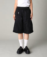 Duchesse Nylon Midi Ruffle Shorts-GANNI-Forget-me-nots Online Store
