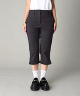 Stretch Stripe Tailoring Capri Pants-GANNI-Forget-me-nots Online Store
