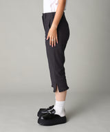 Stretch Stripe Tailoring Capri Pants-GANNI-Forget-me-nots Online Store