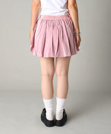 Washed Stretch Cotton Mini Bubble Skirt-GANNI-Forget-me-nots Online Store