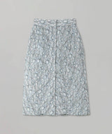 <Archive Sale>Sky Lace Layered Cotton Midi Skirt-WE11DONE-Forget-me-nots Online Store