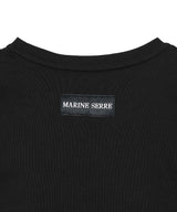 Organic Cotton 1X1 Rib T-Shirt Dress-Marine Serre-Forget-me-nots Online Store
