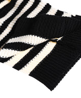Horizontal Stripes Balaclava-KIJIMA TAKAYUKI-Forget-me-nots Online Store