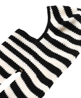 Horizontal Stripes Balaclava-KIJIMA TAKAYUKI-Forget-me-nots Online Store
