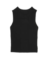 Knit Rib Sleeveless Pullover-Marine Serre-Forget-me-nots Online Store