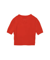 Knit Rib Cropped Pullover-Marine Serre-Forget-me-nots Online Store