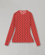 Recycled Moon Jersey Ss Crewneck Top-Marine Serre-Forget-me-nots Online Store