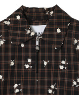 Yarn Dyed Check Flower Bomber