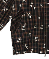 Yarn Dyed Check Flower Bomber