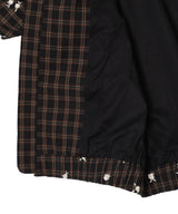 Yarn Dyed Check Flower Bomber