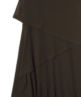 Marl Mesh Draped Knot Detailin