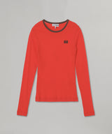 Soft Cotton Rib Ls-GANNI-Forget-me-nots Online Store