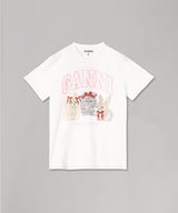 Basic Cotton Jersey Cute Animals-GANNI-Forget-me-nots Online Store