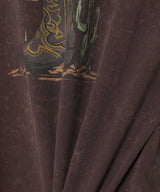 Future Heavy Jersey T-Shirt Boots Print-GANNI-Forget-me-nots Online Store