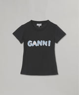 Basic Cotton Jersey Baby Fit Ganni-GANNI-Forget-me-nots Online Store