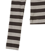 Soft Cotton Rib Longsleeve Top-GANNI-Forget-me-nots Online Store