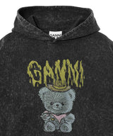 Isoli Cropped Hoodie-GANNI-Forget-me-nots Online Store