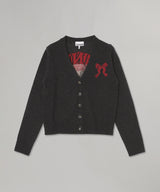 Graphic Wool Cardigan-GANNI-Forget-me-nots Online Store