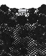 Cotton Crochet Knit-GANNI-Forget-me-nots Online Store