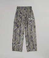 Printed Flyweight Nylon Relaxed Elastic Pants-GANNI-Forget-me-nots Online Store