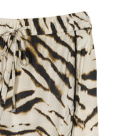 Printed Stretch Satin Elastica