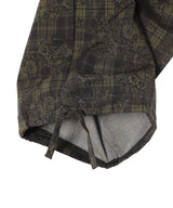 Stretch Cotton Pocket Cargo Pants Printed