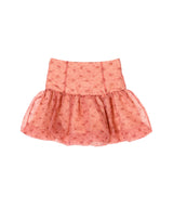 Shibori Organza Mini Skirt-GANNI-Forget-me-nots Online Store