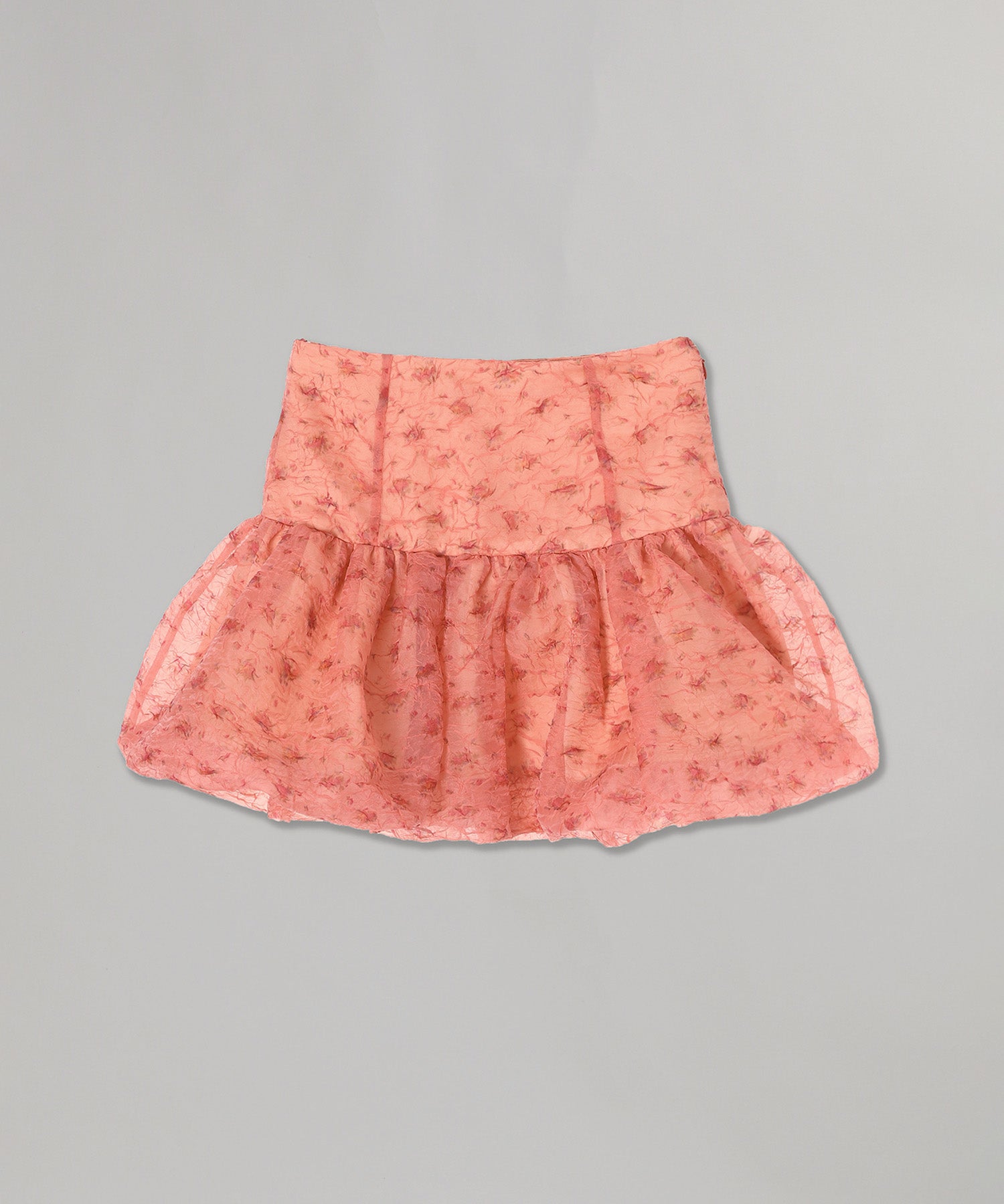 Shibori Organza Mini Skirt｜ガニー(GANNI)｜Forget-me-nots Online Store