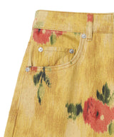 Print Denim Baggy Cargo Jeans-GANNI-Forget-me-nots Online Store