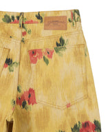 Print Denim Baggy Cargo Jeans-GANNI-Forget-me-nots Online Store